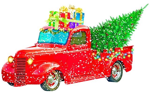 christmas-pick-up-truck-3753870_640